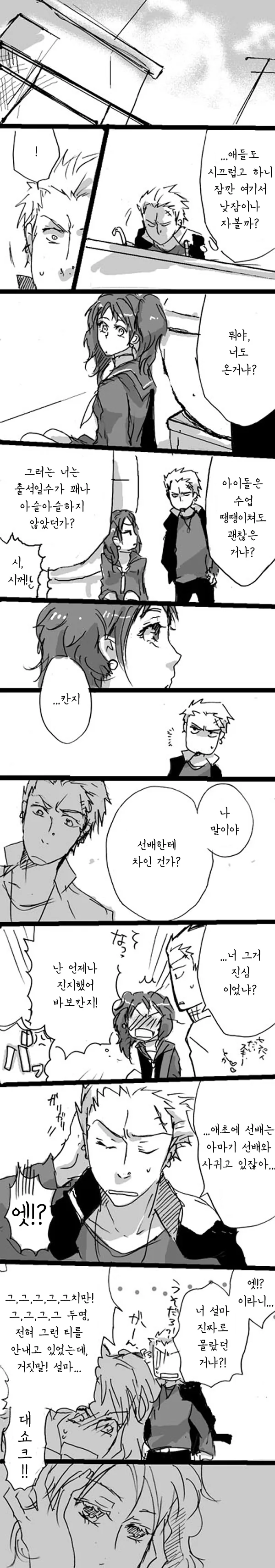 [페르소나4] 리세치 실연하는 만화.manga