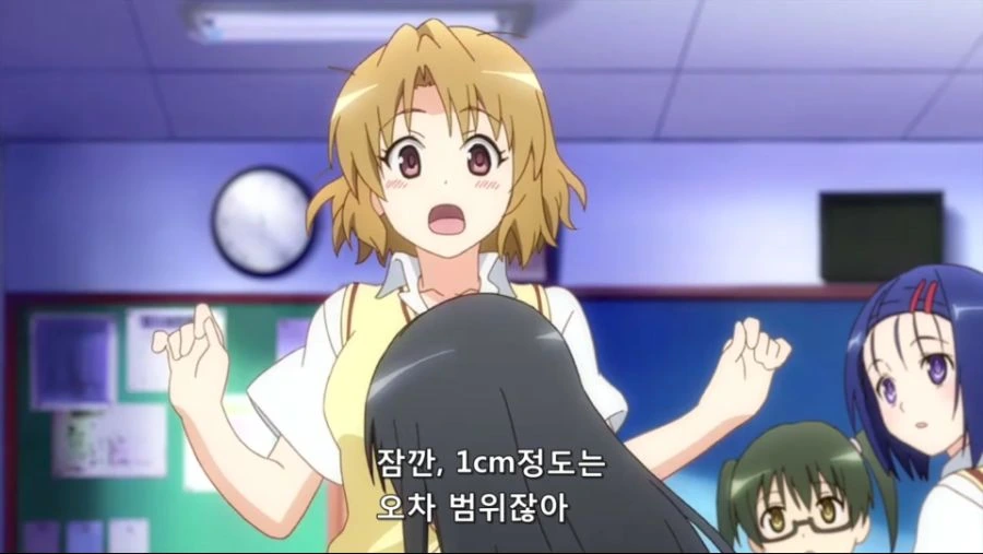 치마 길이가 짧다고 지적하는 미소녀 - 이미지 3