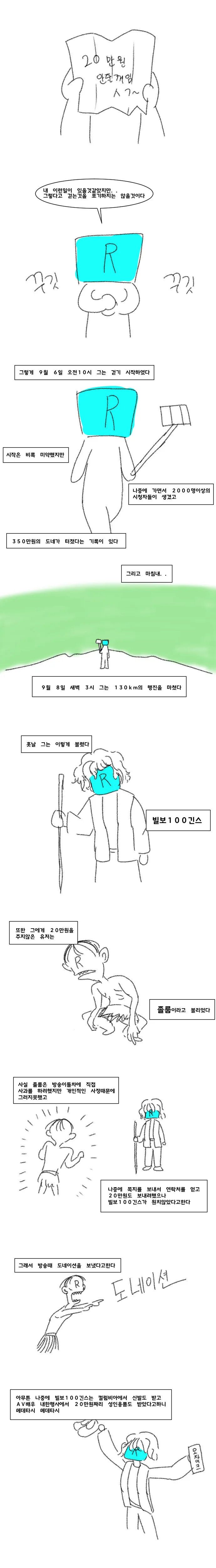 어느 ㅇㄷ으로 부터 시작된 전설의 마라톤.manhwa - 이미지 2
