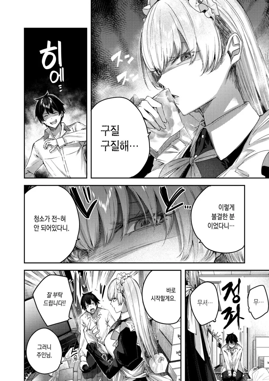가사 메이드 서비스 부르는 만화 - 이미지 3