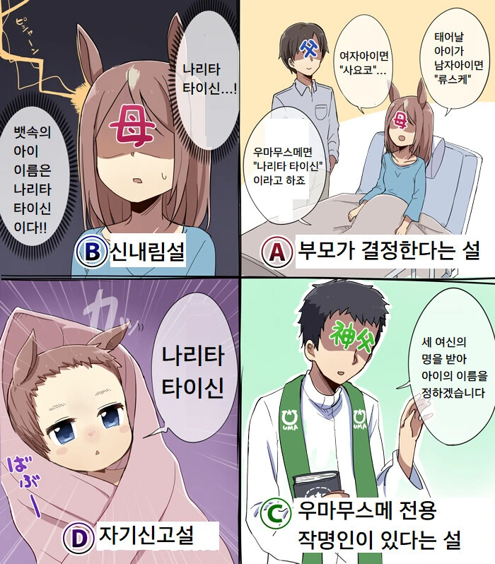 말딸) 우마무스메 이름 짓는 법.manga