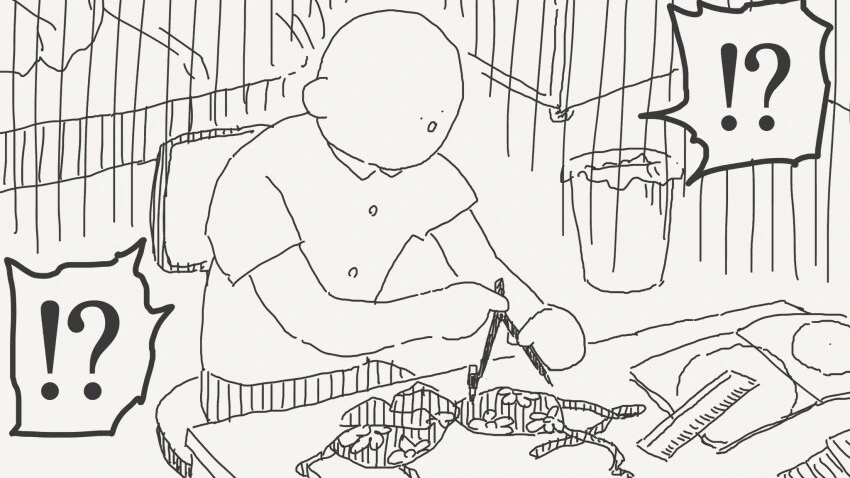 수영복이 무리라는 여학생.manga - 이미지 4