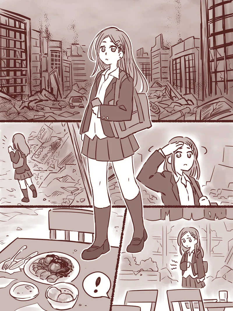 아포칼립스 여고생.manwha