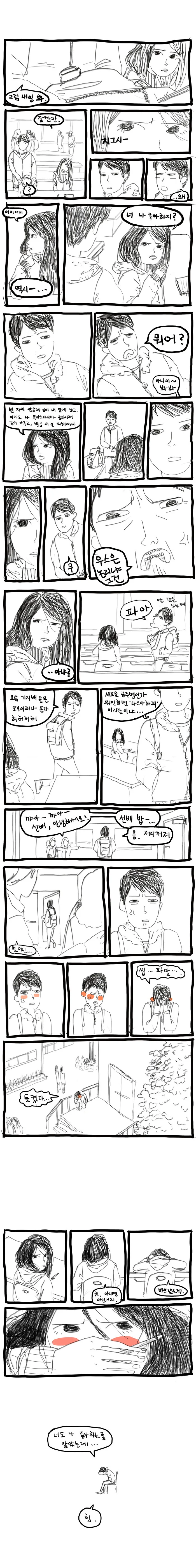 동기가 한 번 떠보는.manga