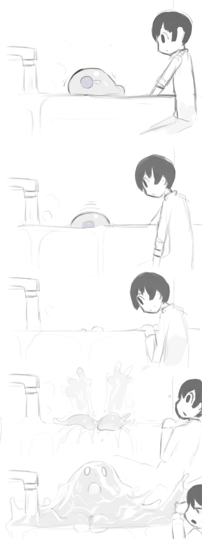 얼어붙은 무언가를 주운.manga - 이미지 3