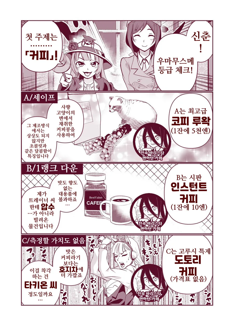 말딸)신춘 우마무스메 등급 체크.manhwa