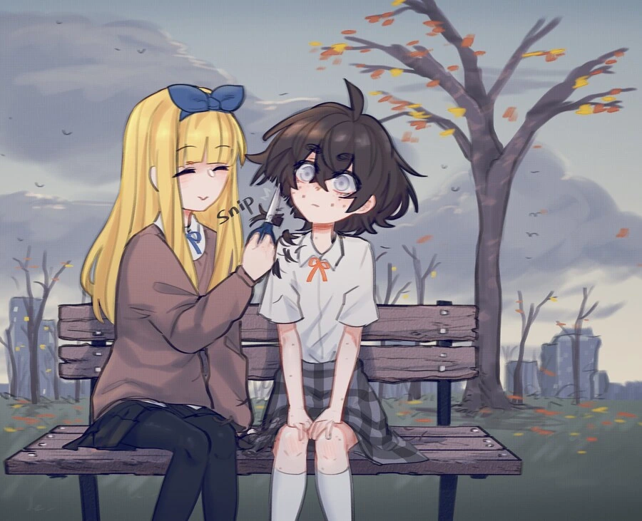 눈 먼 소녀와 금발 양아치.manwha - 이미지 14