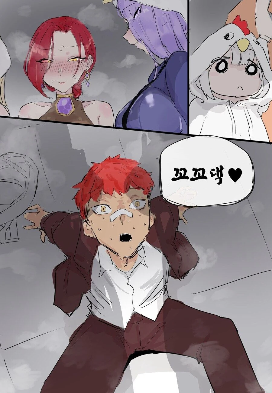 닭장에 갇힌 만화 - 이미지 2