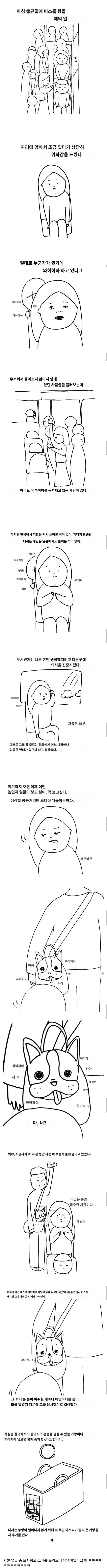 한국에서 바스 탔는데 치한을 만났다는 일본 눈나.manhwa