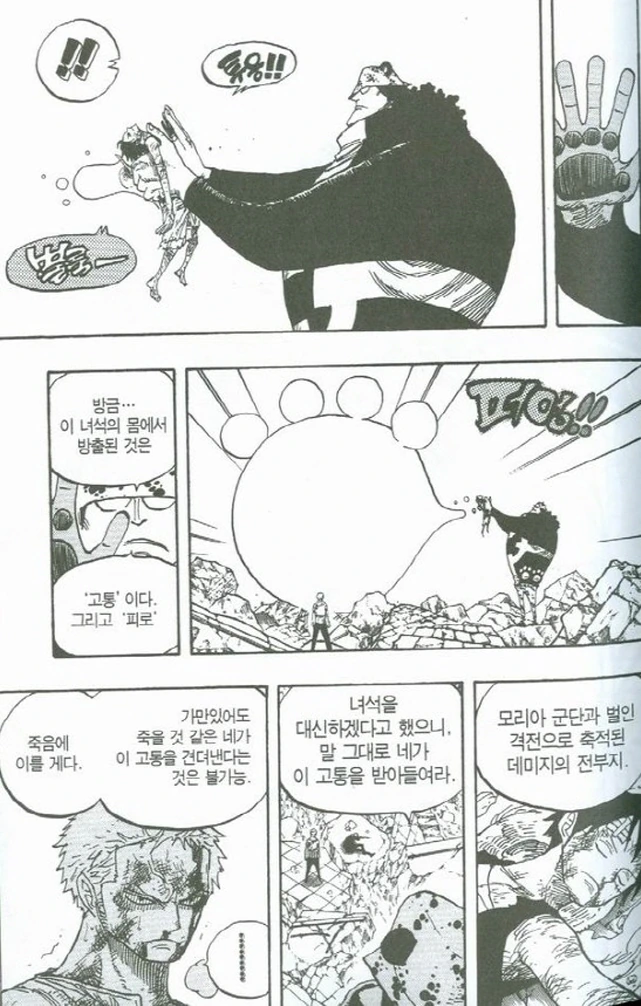 [원피스]아무일 없었다는 조로