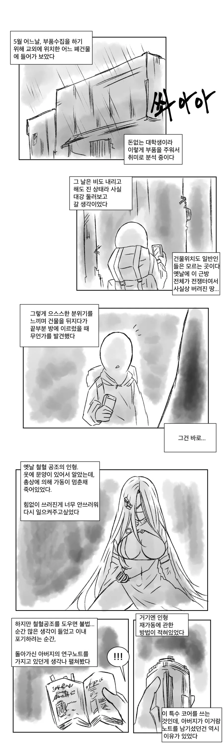[소녀전선] 전역 후 ㅡ 알케미스트(ㅎㅂ)