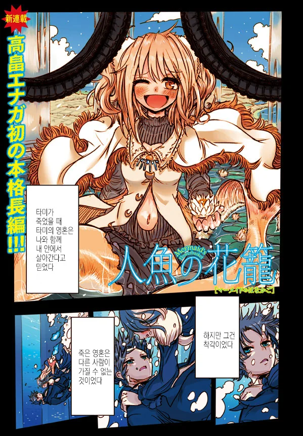 남자아이가 인어 만나는 manga