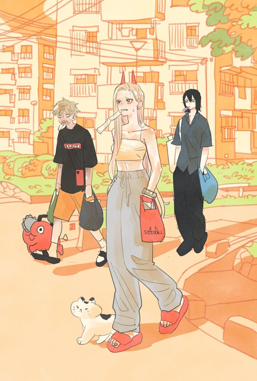 자신이 좋아하는 만화, 애니 캐릭터들을 힙하게 그리는 팬아트 그림쟁이 - 이미지 12
