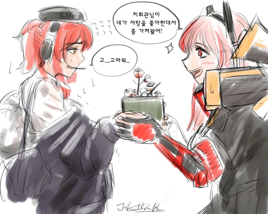 [소녀전선] 어느 그리폰 기지의 일상 모음 - 이미지 14