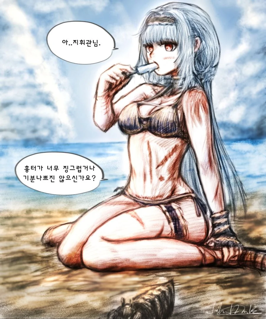 [소녀전선] 어느 그리폰 기지의 일상 모음 - 이미지 24