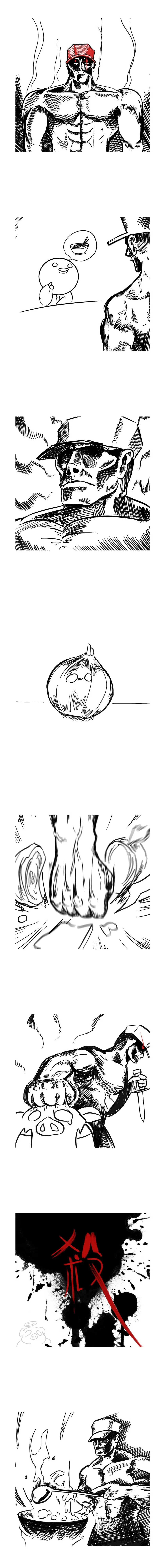 기합 넘치는 해병짜장 만드는 만화.manhwa