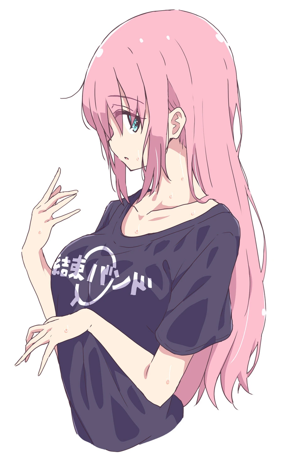 봇치더록) 츄리닝 한장만 걸친 히로이.manga - 이미지 2