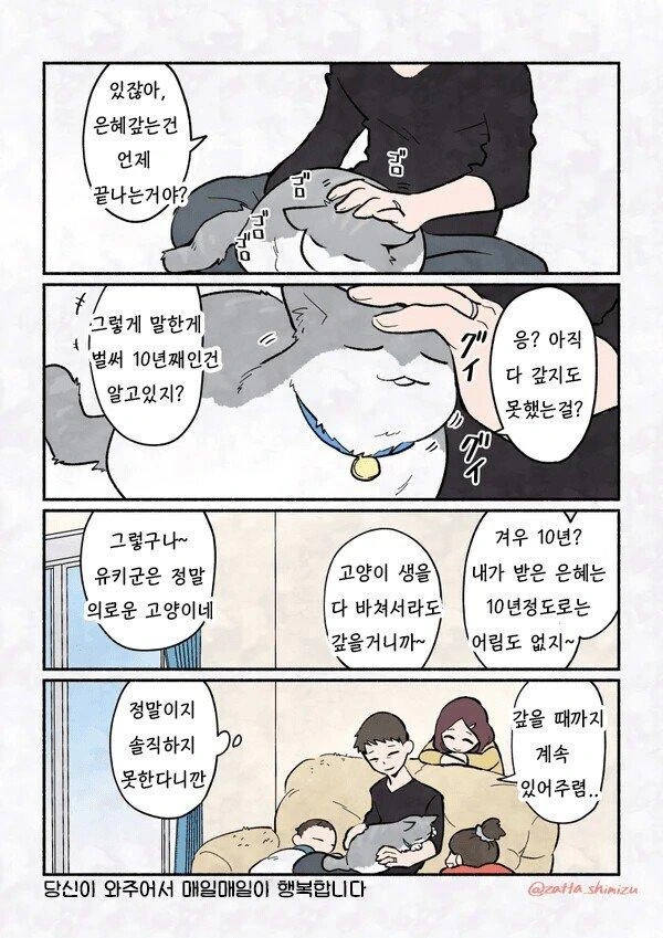 은혜갚는 고양이.manhwa - 이미지 4