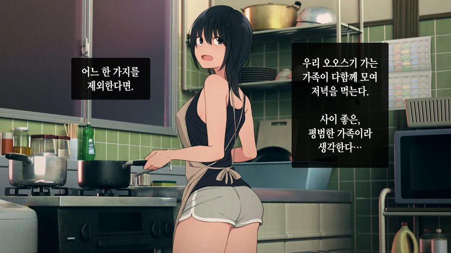 가족 만화 엄마 대행 누나의 분투기