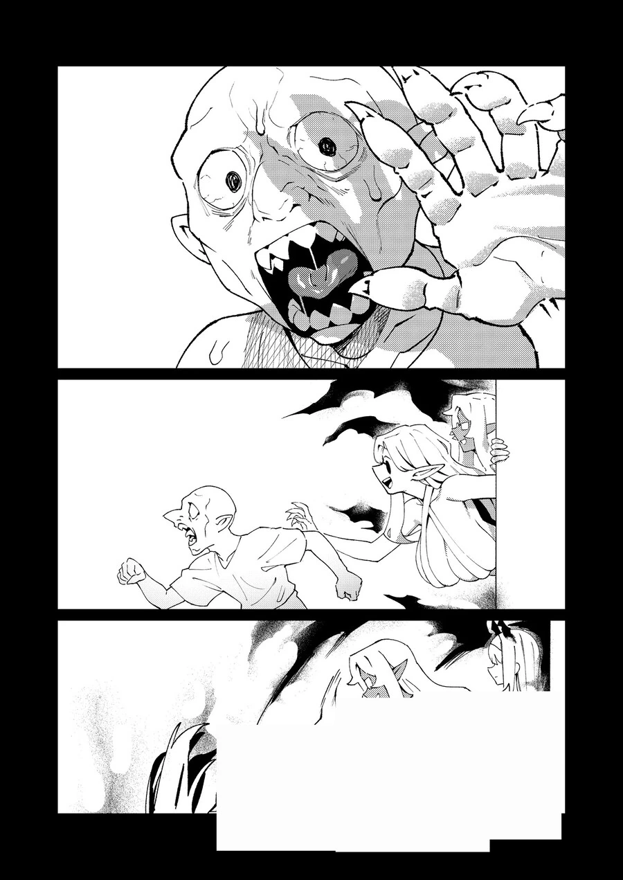 고블린이 엘프들을 메챠쿠챠 하는.manhwa - 이미지 12