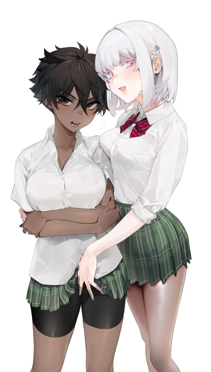 평범한 ㄱㄹ여고생과 알비노여고생 manga - 이미지 10