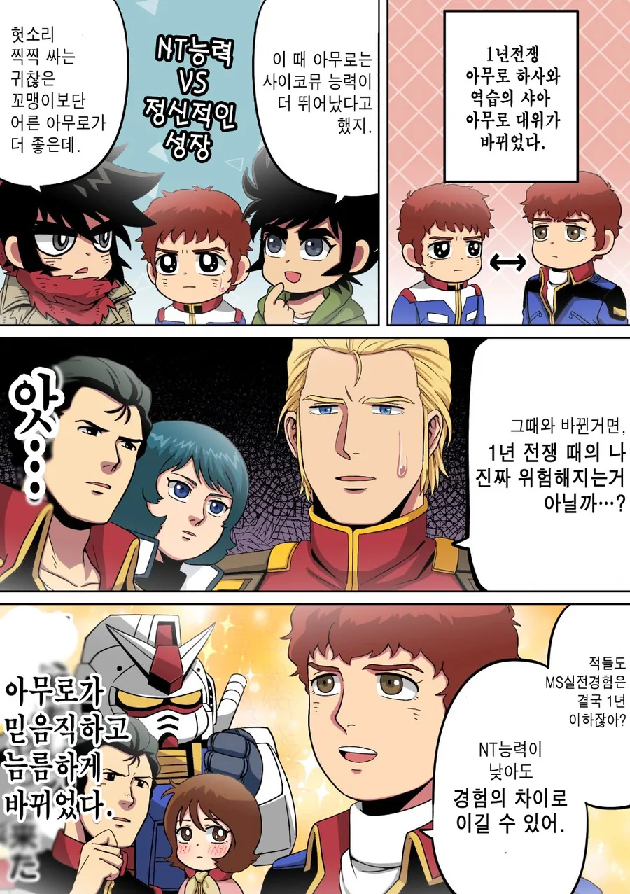 1년전쟁 아무로와 역샤의 아무로가 바뀐다면 - 이미지 2