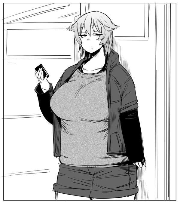 ㅇㅎ) 눈매가 처진 뚱뚱한 여자후배 manhwa - 이미지 7