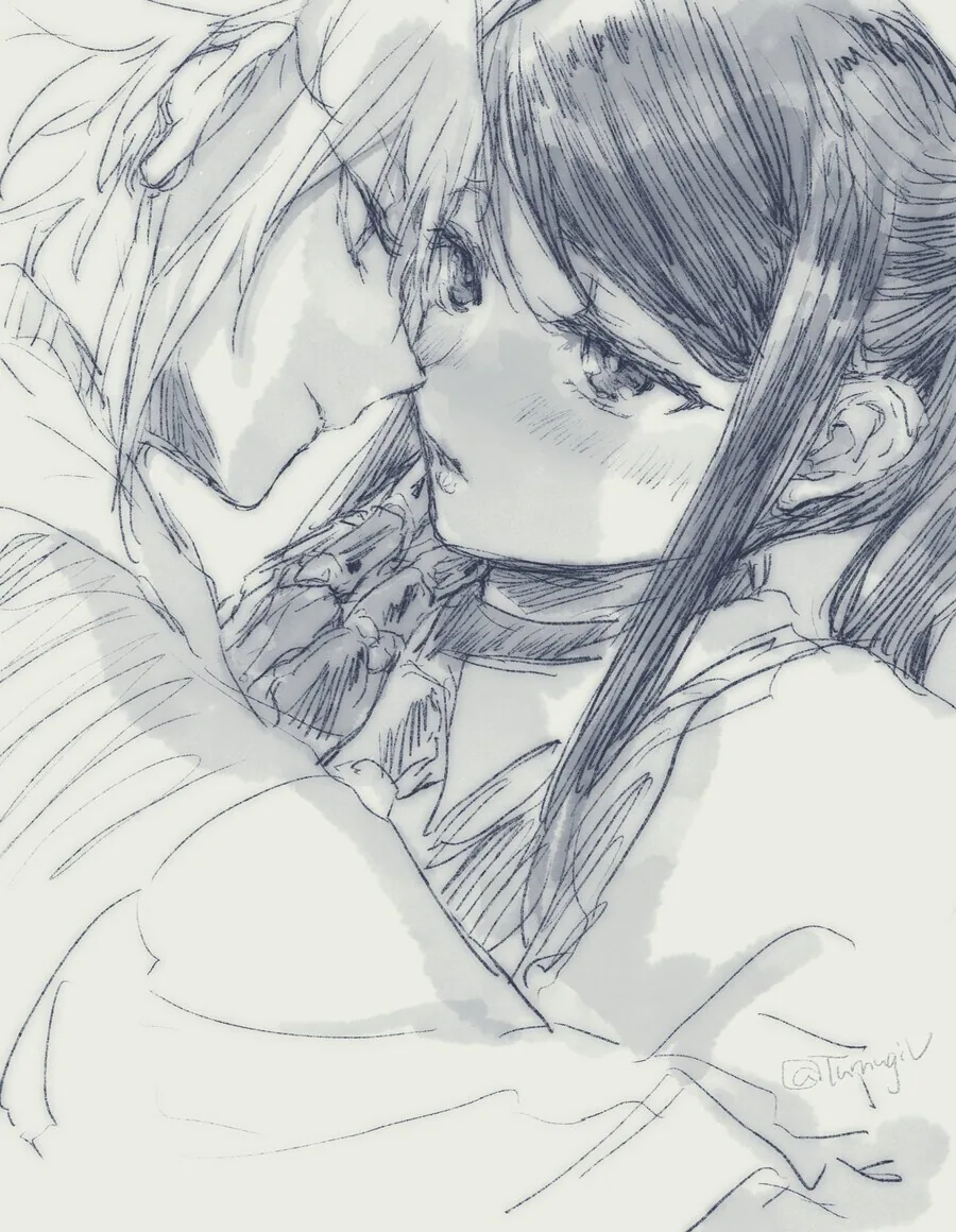 사이버펑크 바텐더 액션 VA-LL 백합 짤.manga - 이미지 2