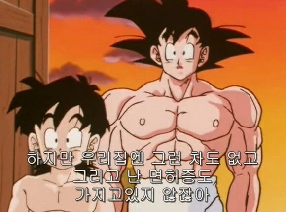 드볼 손오공 운전면허증 따는 만화 - 이미지 3