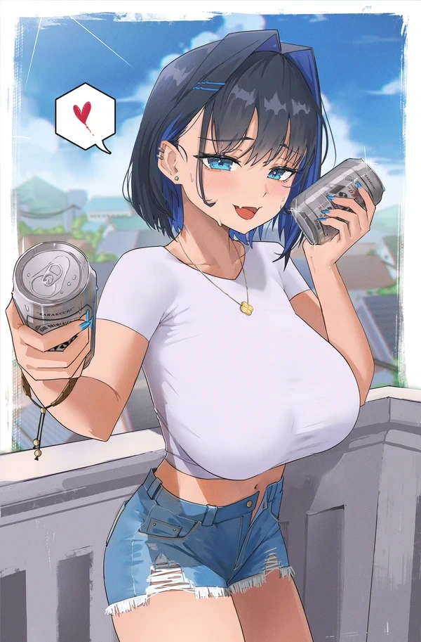 버튜버)여름맞은 헐벗은 크로니.manga - 이미지 4