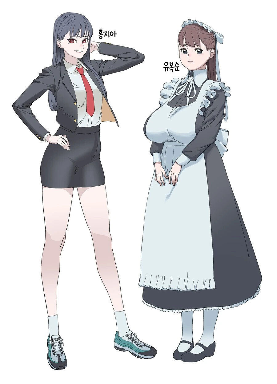 동급생을 메이드로 부려먹는 부잣집 아가씨.Manhwa