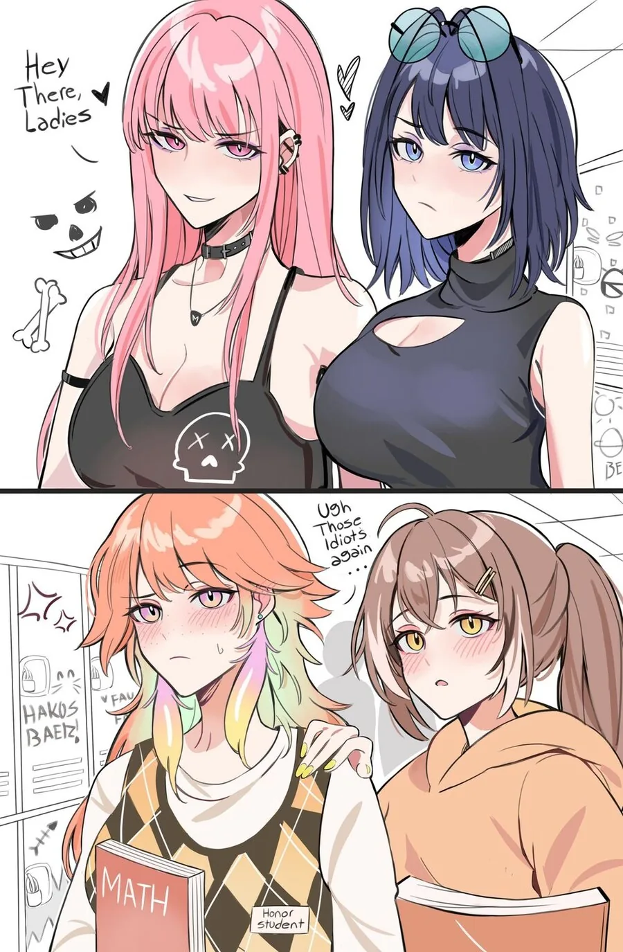 버튜버)홀로EN 하이스쿨.comic