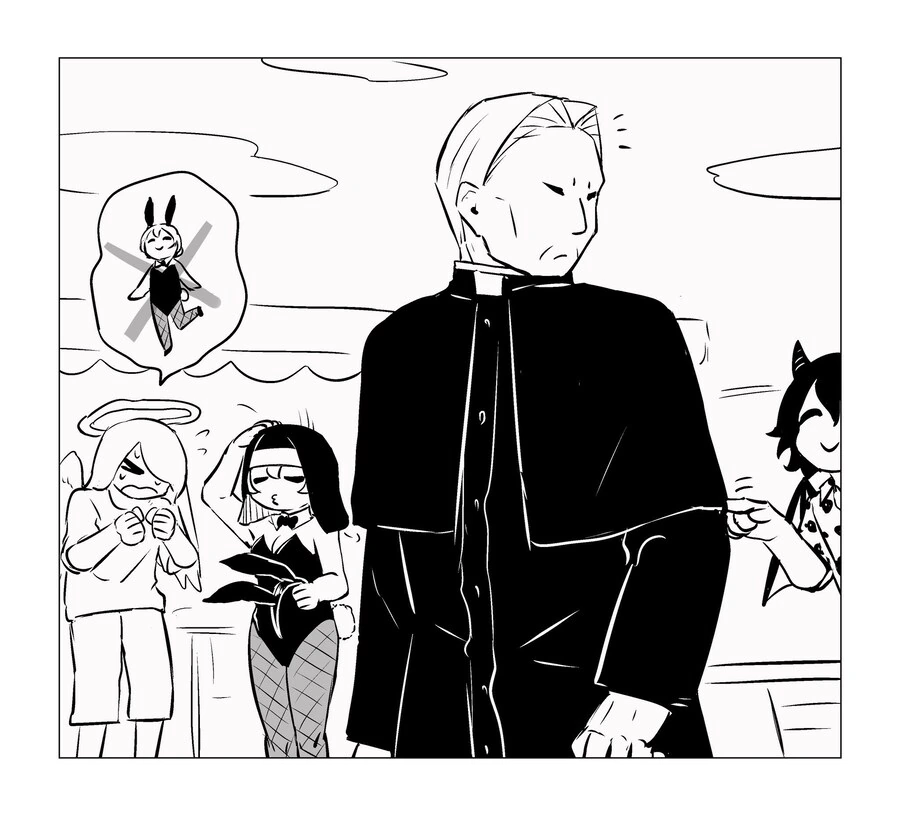 바니슈트 파는 수녀와 신부 manhwa - 이미지 4