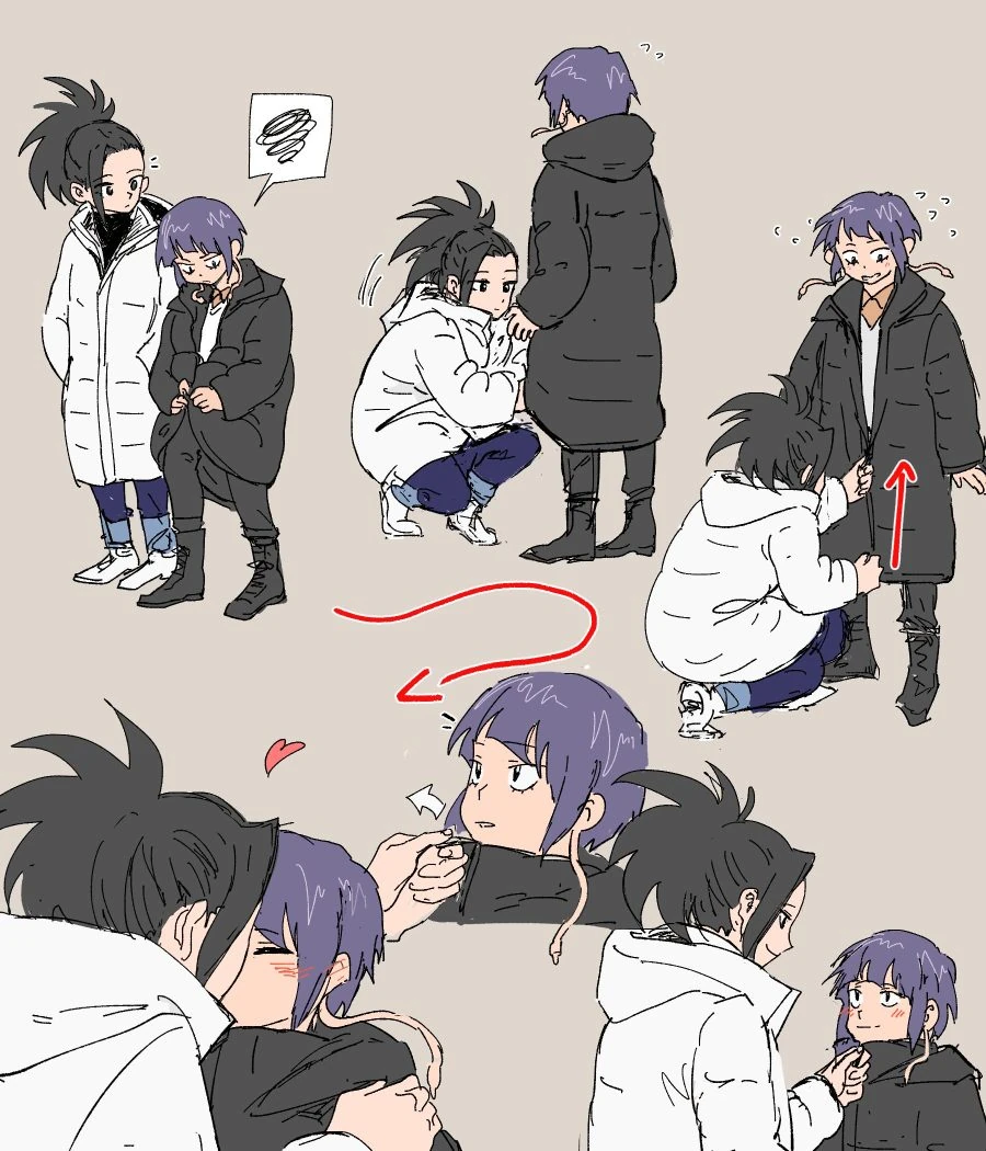 커플들은 멍청하다.manga