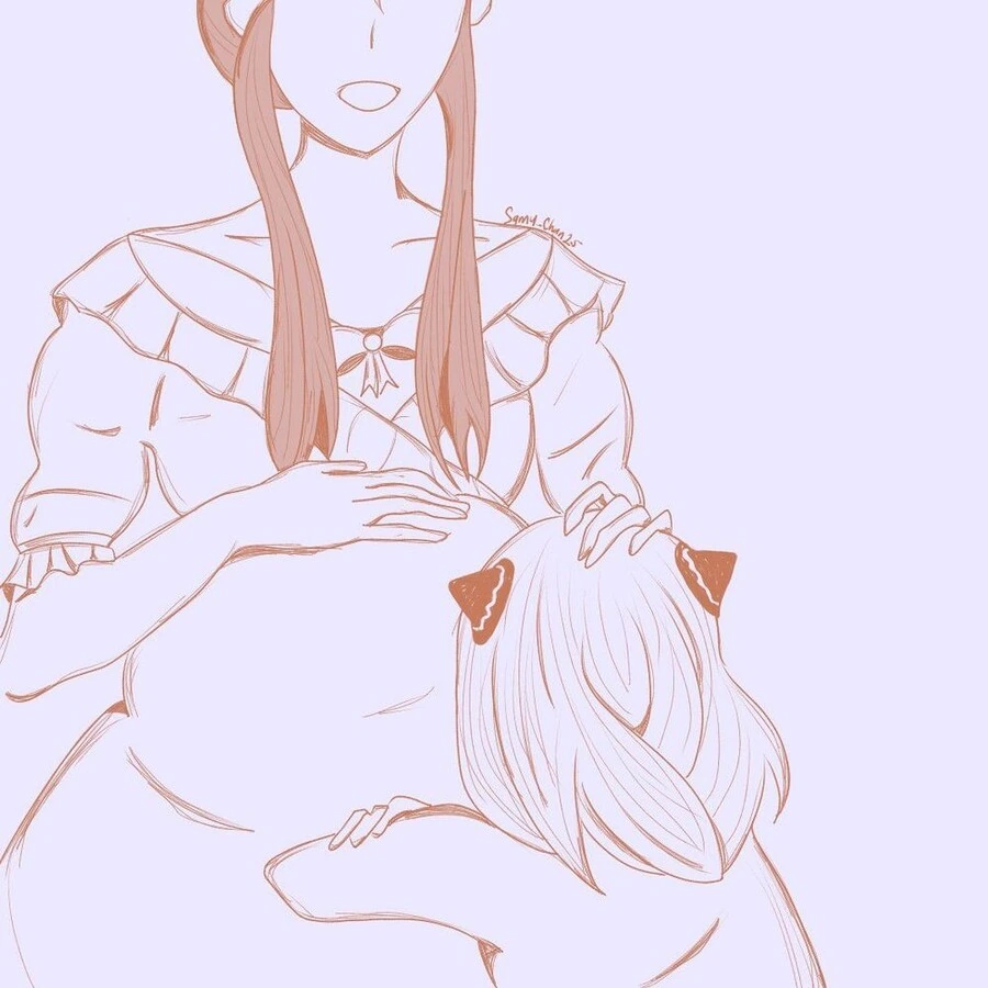 스파이패밀리)아냐의 동생이 태어났다