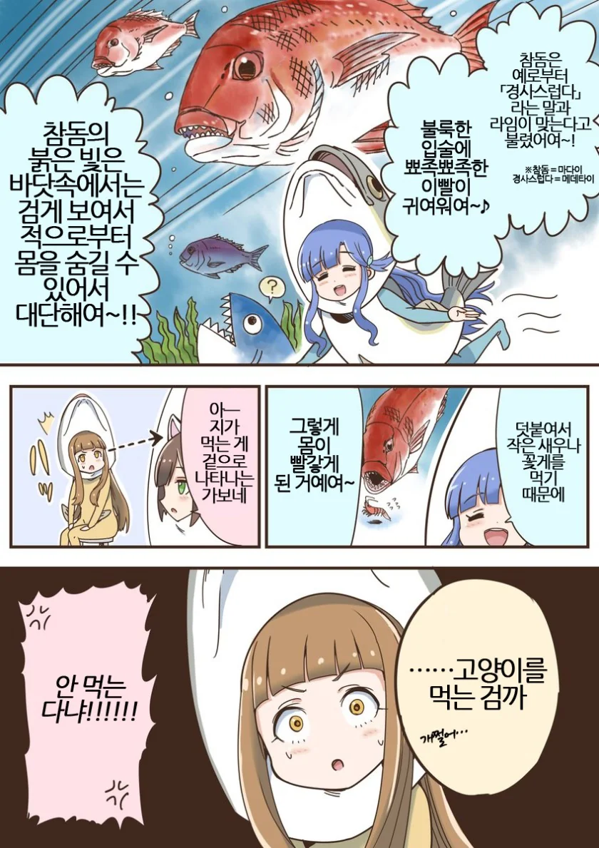 @) 물고기 강의하는 나나미.manhwa - 이미지 2