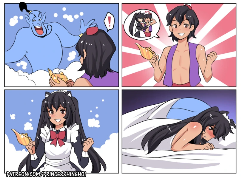 소원을 빌땐 조심히.manga
