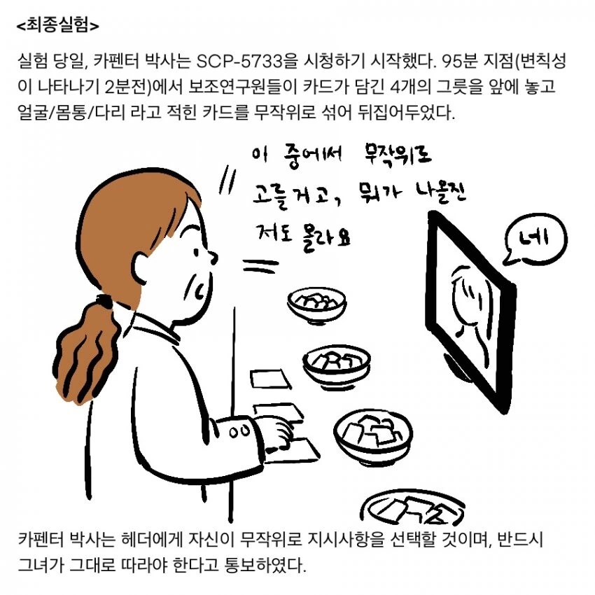 SCP) SCP-5733: 단검.비명.암전 manhwa - 이미지 13