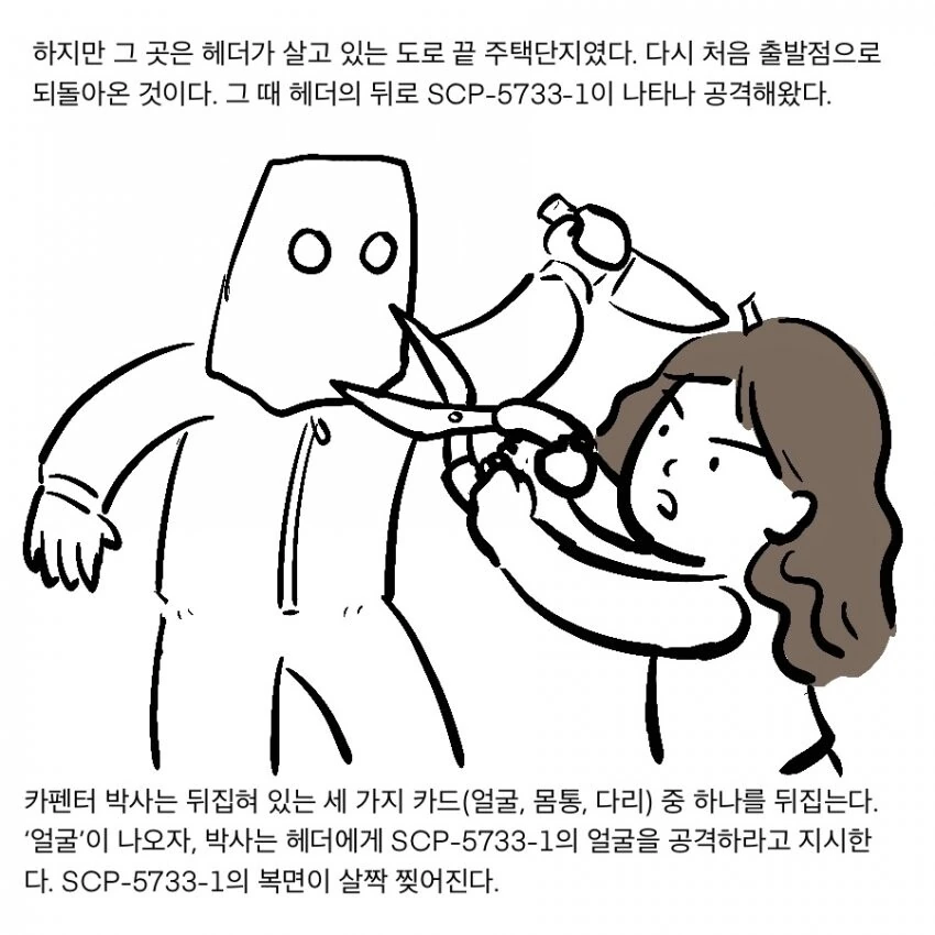 SCP) SCP-5733: 단검.비명.암전 manhwa - 이미지 19