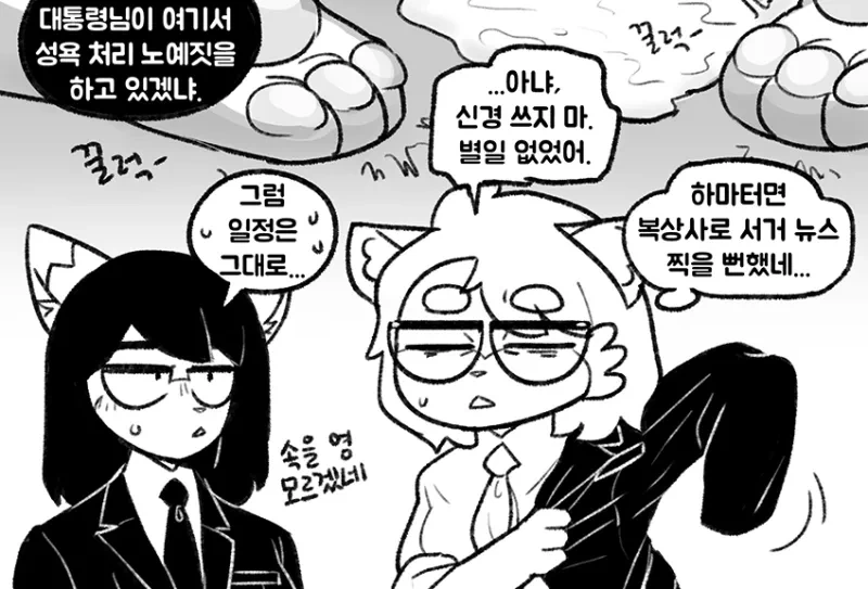 ㅇㅎ) 수상할 정도로 끌리는 대통령 만화.manwha - 이미지 4