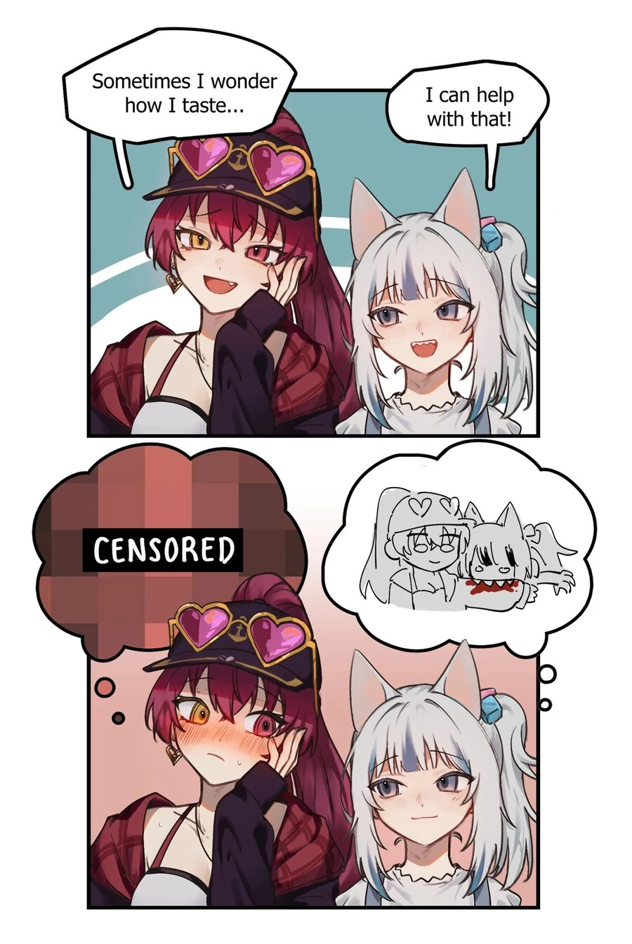 버튜버)자신의 맛이 궁금한 마린.manga - 이미지 2
