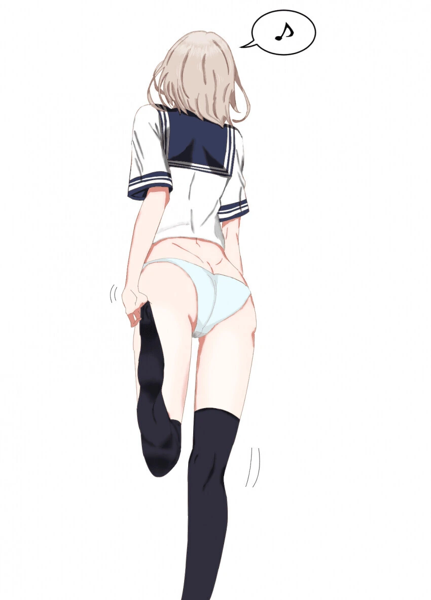 @) 니삭스 벗는 아사히.manga