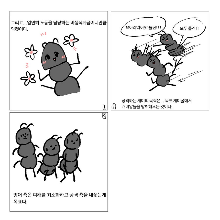 개미 전쟁하는 만화.Manhwa - 이미지 3