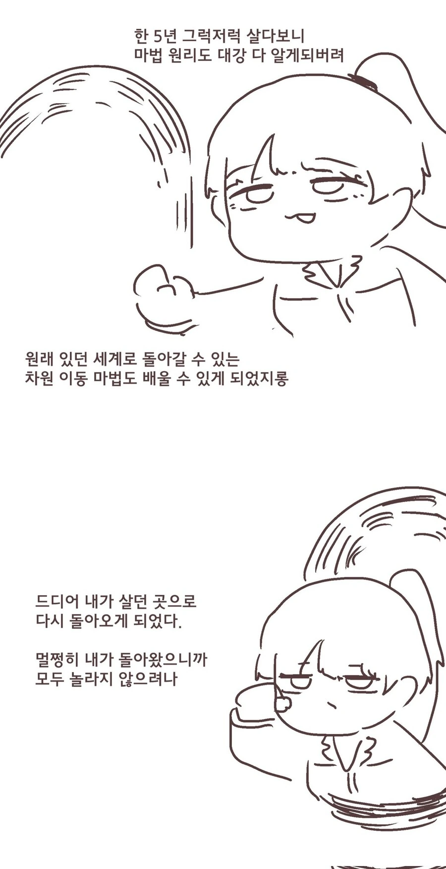 이세계 갔다가 돌아오는 만화.manga - 이미지 2