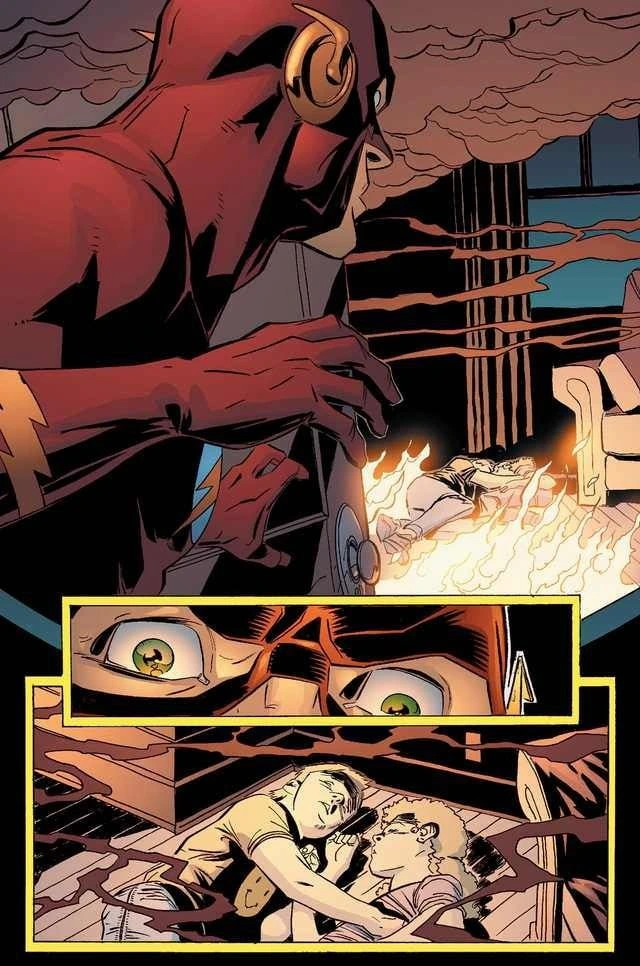 dc) 플레시가 화재경보기 달고다니는.manga - 이미지 2