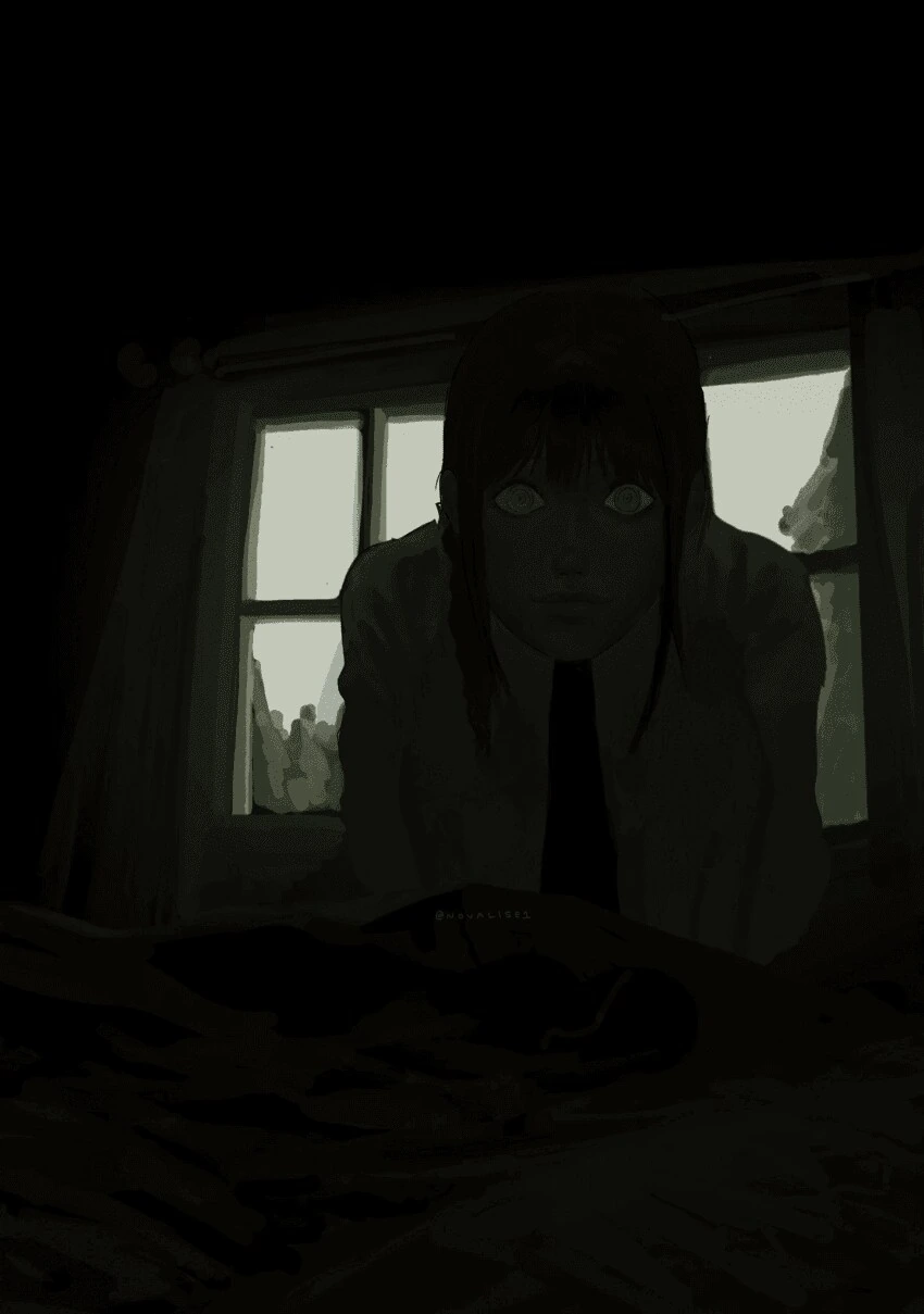 체인소맨) 덴지와 하나가 되어 영원히 살아가는 여자...png