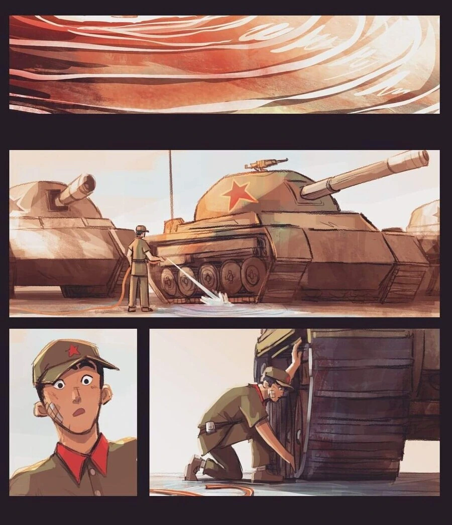 천안문을 추억하는.manwha - 이미지 4