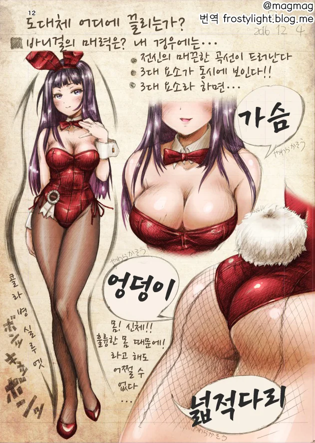 바니걸 설명하는 Manhwa (약 ㅎㅂ)