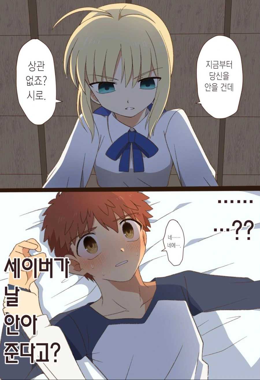 [fate]에미야 시로가 엉망진창 울어버린 만화