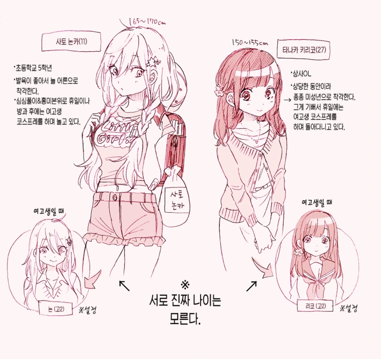 여고생끼리 친해지는 만화 - 이미지 3